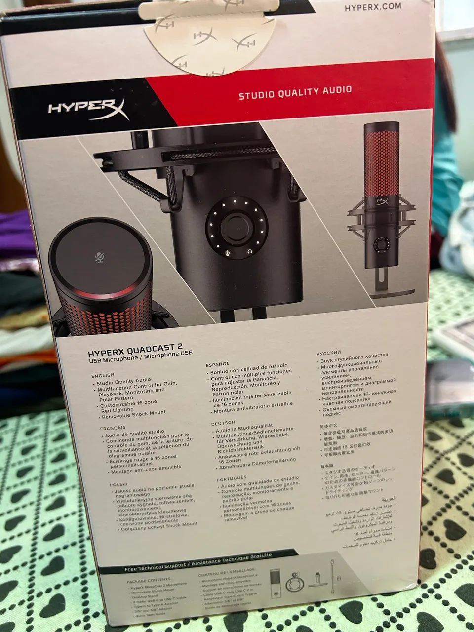 Microfone HyperX QuadCast 2 - Foto 2