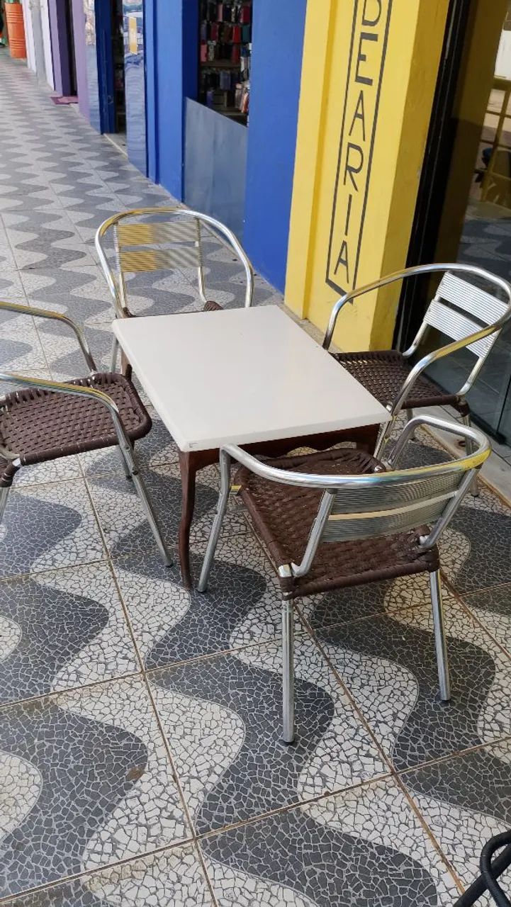 Conjunto de cadeira e centro para aerea - Foto 2