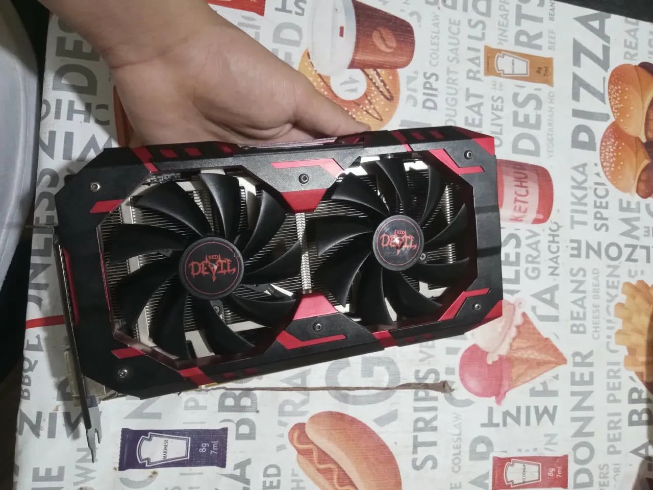 Rx580 8GB Red Devil - Foto 2