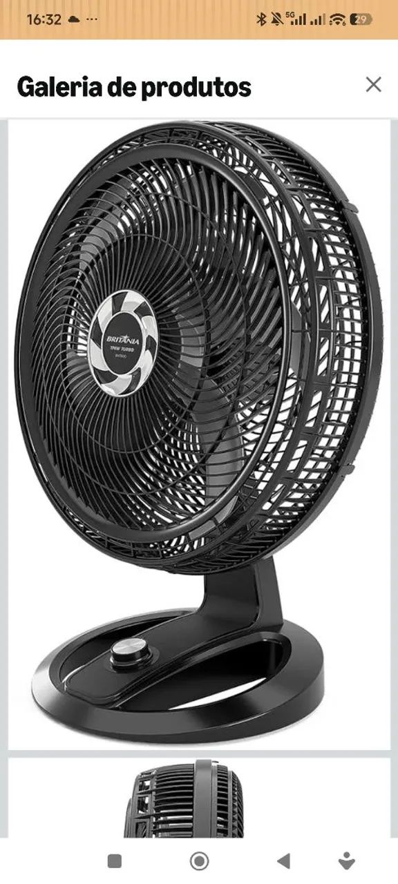 Ventilador 58cm Super potente  - Foto 3