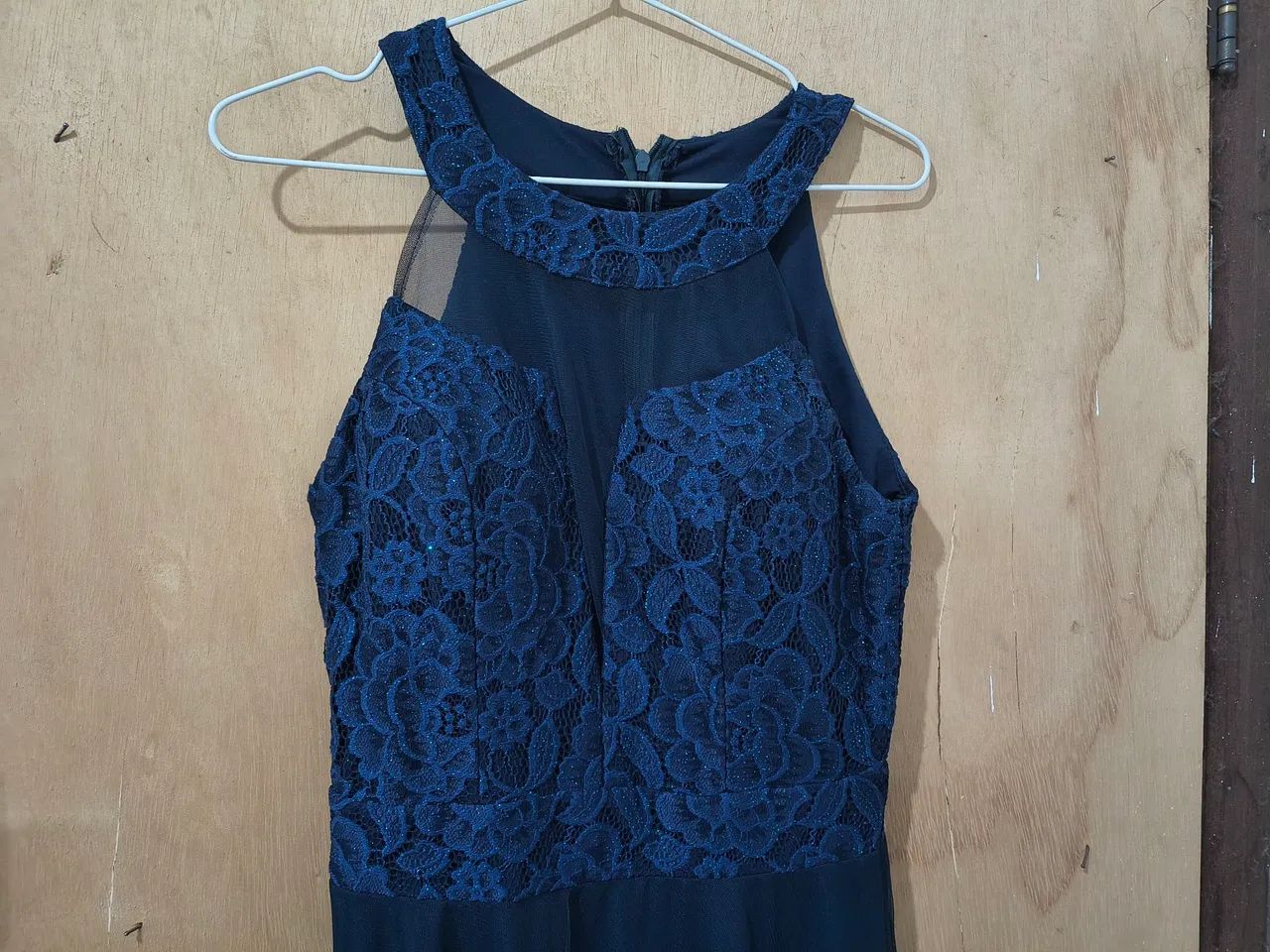 Vestido de Festa Azul Marinho