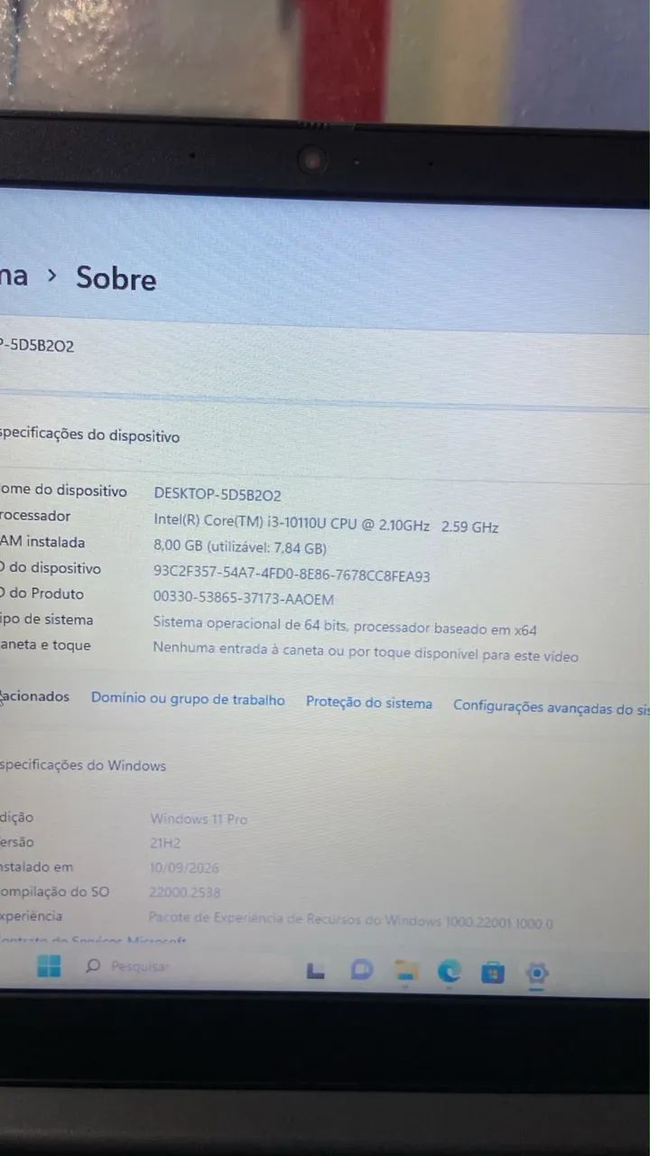 Notebook Lenovo com 1 ano de garantia  - Foto 3