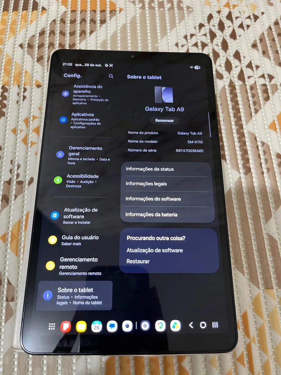 Tablet Samsung Galaxy Tab A9 - Foto 4
