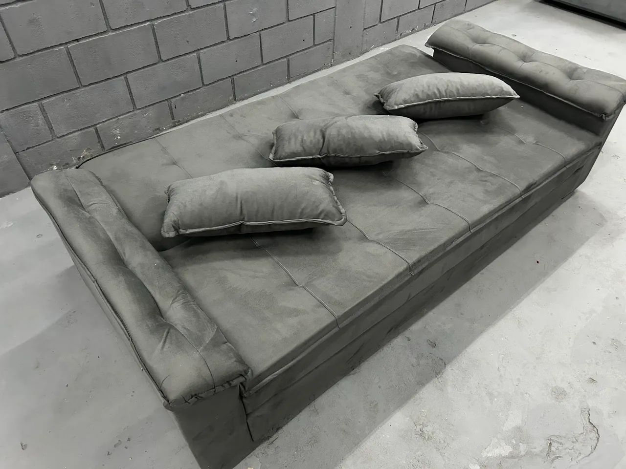 Sofá Cama Casal 2.10m NOVO ( Direto da Fábrica )  - Foto 4