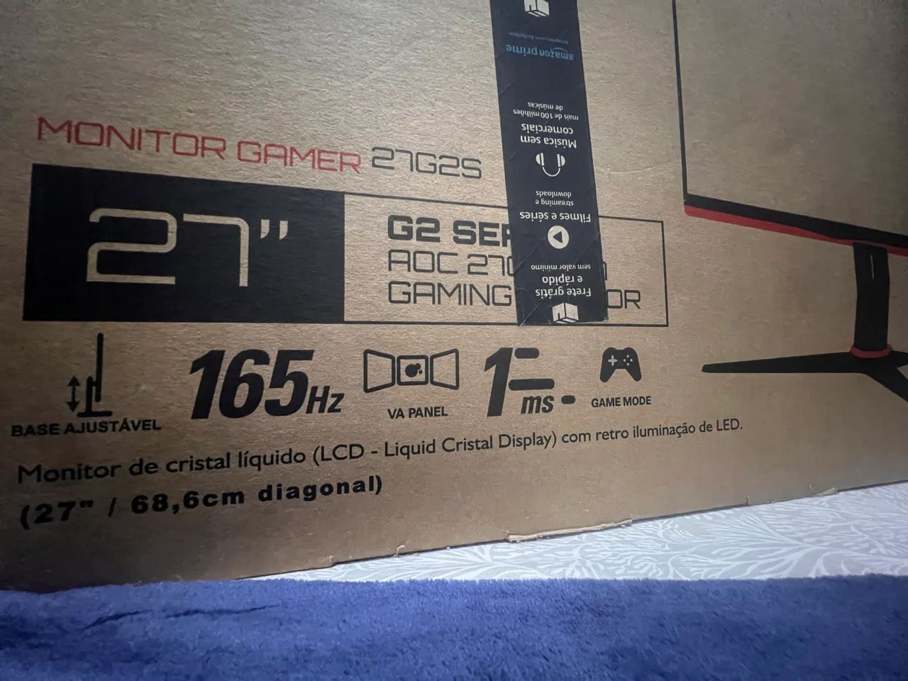 Monitor AOC gamer 