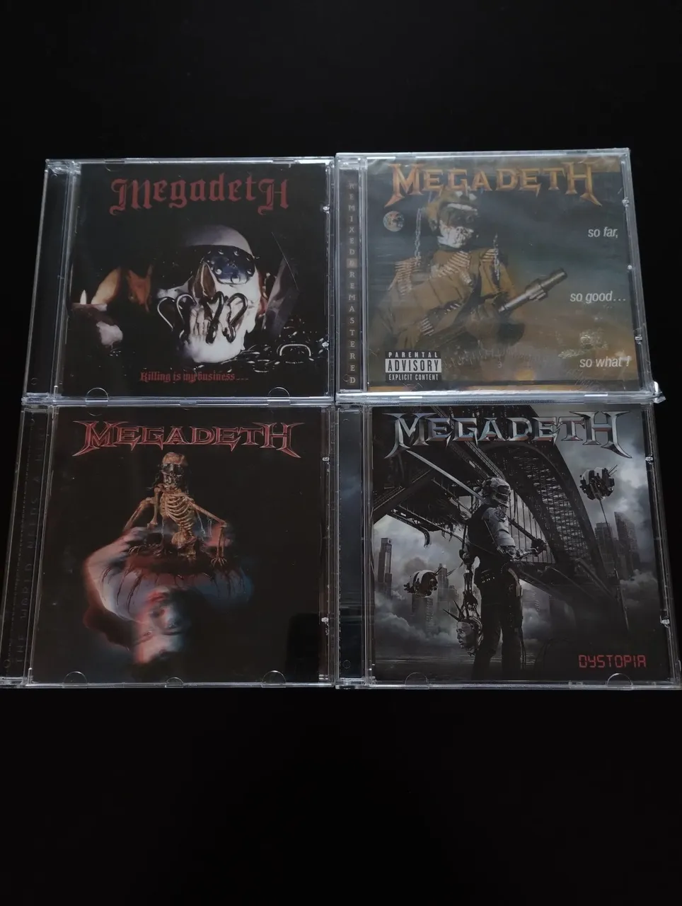 MEGADETH WARCHEST BOX SET (4CD + DVD) | Edição Limitada Rara - CDs