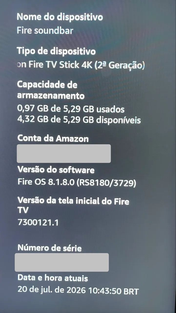 Fire Stick 4K 2 Geração Wi-Fi 6 + Ethernet  - Foto 3