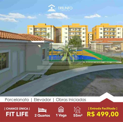 LF - Apartamento na melhor localização do Turu / 02 quartos sendo 1 suíte