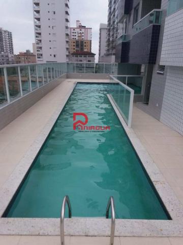 Apartamento para alugar com 2 dormitórios em Ocian, Praia grande cod:1088 - Foto 2