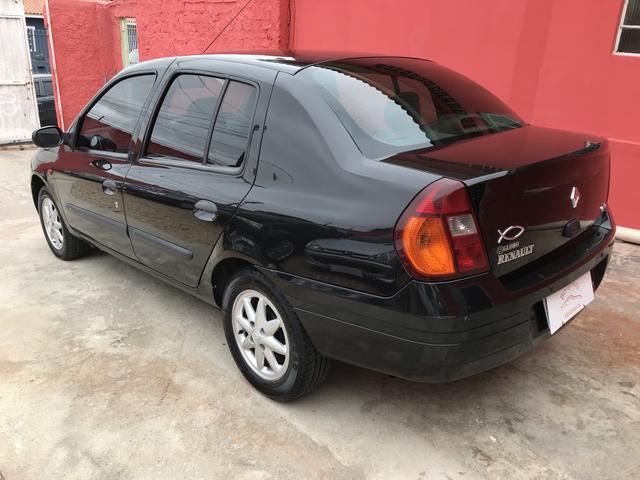 Clio sedan 2003 1.6 RT completo - Foto 8