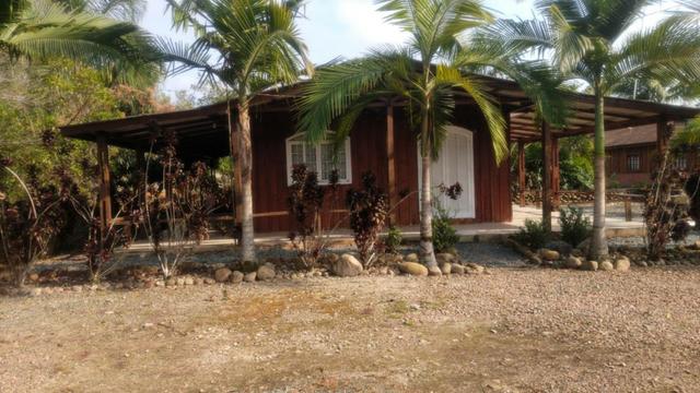 Chácara com Duas Casas rústicas (6 quartos), lado do Rio Palmital - Foto 12