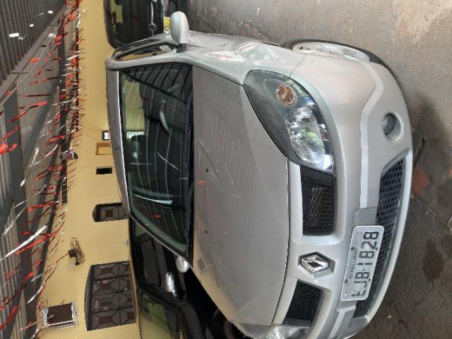 Renault Sandeiro 1.6 prata 2009 completo, impecável!!! super conservado! - Foto 6