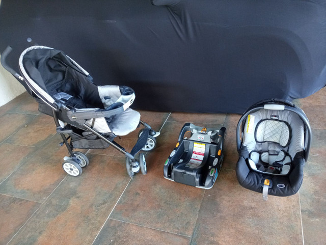Carrinho + bebê conforto Chicco com isofix - Foto 5