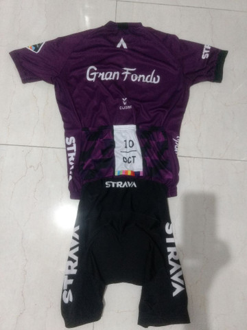 Uniforme de ciclismo Strava