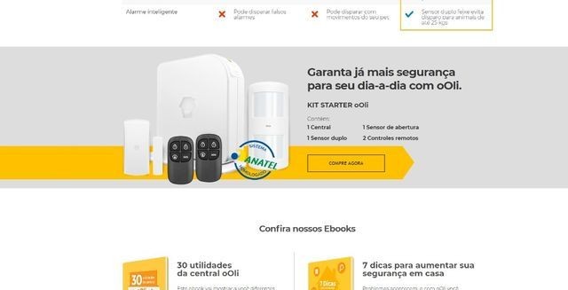 OOli Sistema de monitoramento e alarme mais completo e sem fio kit completo - Foto 2