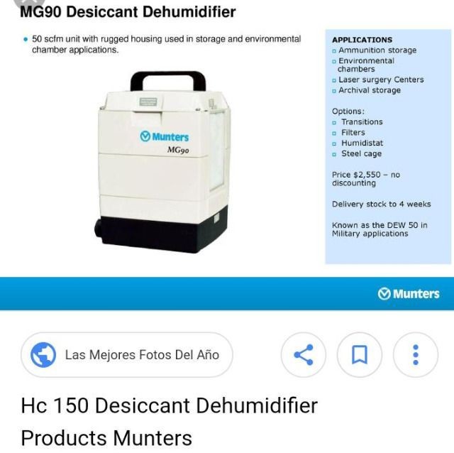 Desumidicador de ar Munters - abaixo de valor - Foto 3
