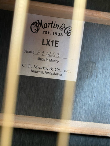 Violão Martin Little elétrico - Foto 3