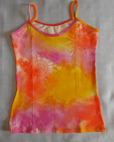 Blusa feminina tie dye