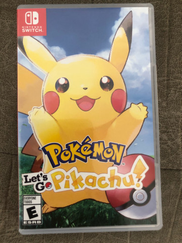 Jogo Pokémon Lets Go Pikachu