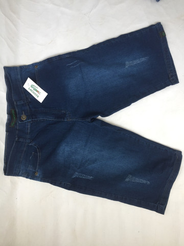 Bermuda jeans com elastano e bermuda de sarja preta - Foto 2