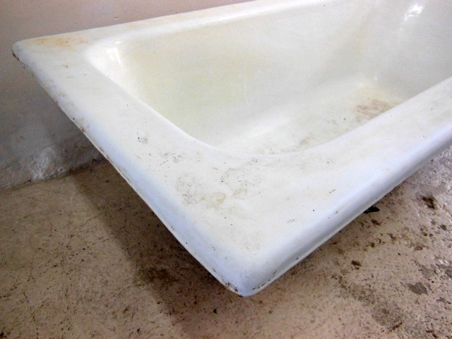 Banheira Antiga De Ferro Esmaltada Fundição Brasil - Foto 5