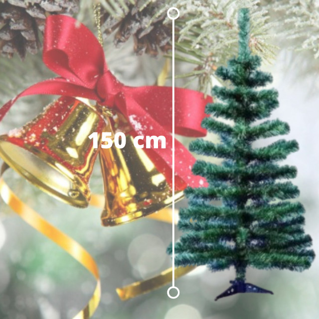 Árvore de Natal Pinheiro tradicional 1,50 m 150 cm