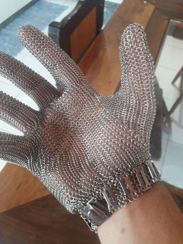 Luva de inox. Anticortes - Foto 2