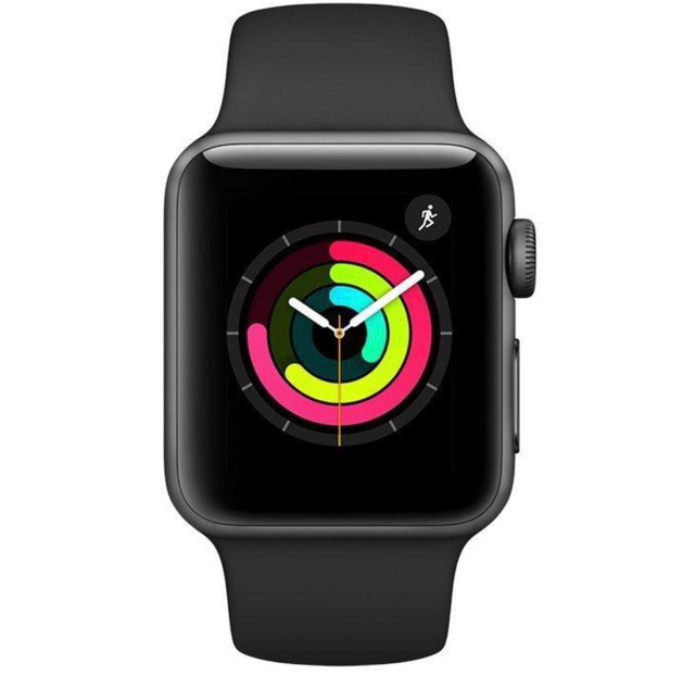 Relogio Watch série 3 38mm preto novo