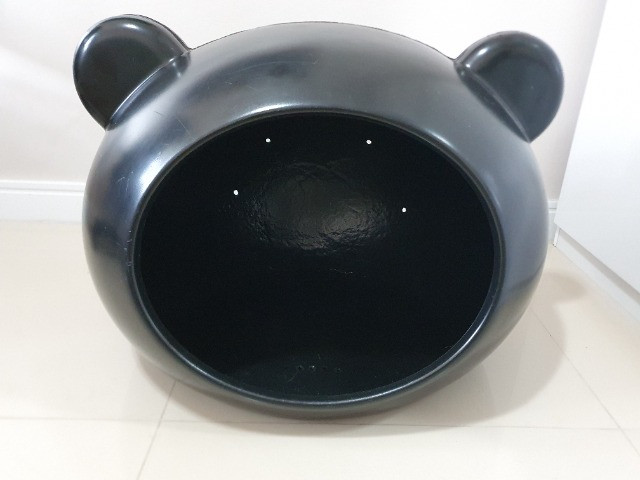 Casa Guisa Pet Dog Cave Grande Preto - Foto 3