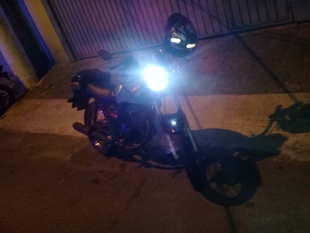 SUZUKI KATANA AZUL BEBE COM A FRENTE DÁ 150