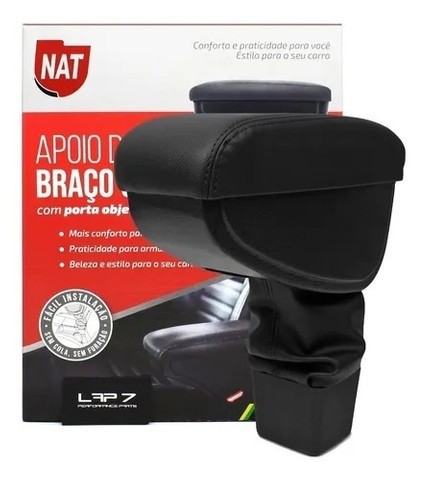 Apoio Descanso Encosto de Braço Gm Astra 2003 à 2011 Preto  