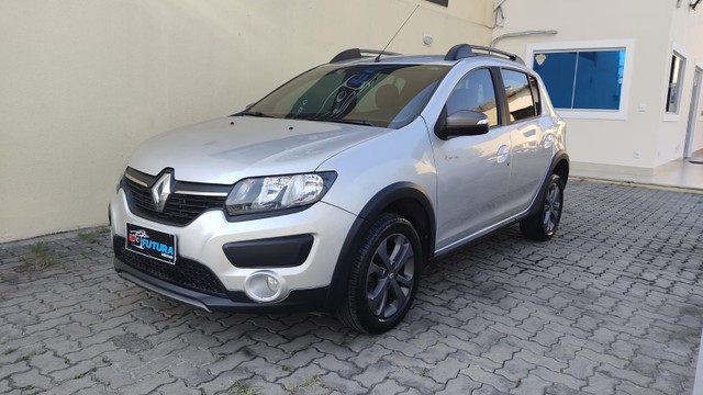 RENAULT SANDERO STEPWAY 1.6 RIP CURL COMPLETO 2017  TOP DE LINHA 