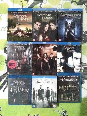 Dvd Diários de um vampiro + Os originais