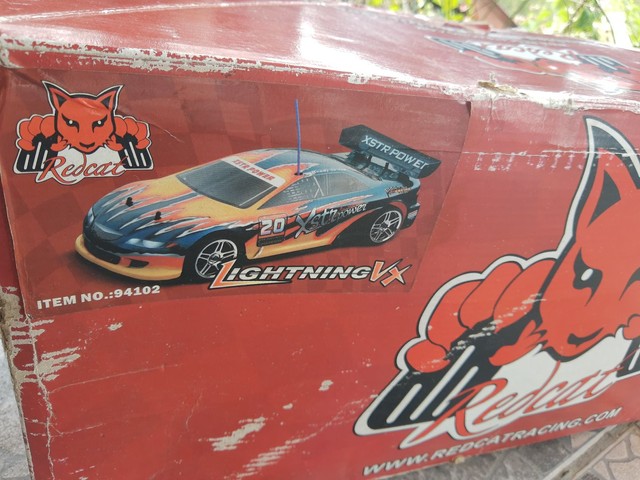 Automodelo Nitro completo com caixa 64661830494721124