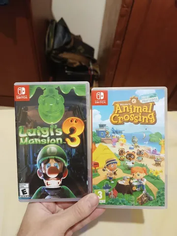 Jogo Luigi's Mansion 3 Nintendo Switch Mídia Física Original