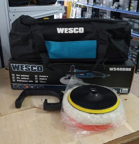 Politriz Angular Profissional 1400w 220v C/Bolsa e Acessórios - Wesco (Loja) - Foto 2