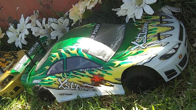 Automodelo Nitro completo com caixa 64661830494721123