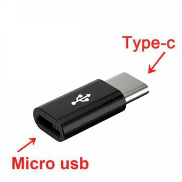 Adaptadores Tipo C pra Micro USB 