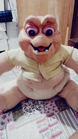 Boneco Baby Dinossauro Antigo