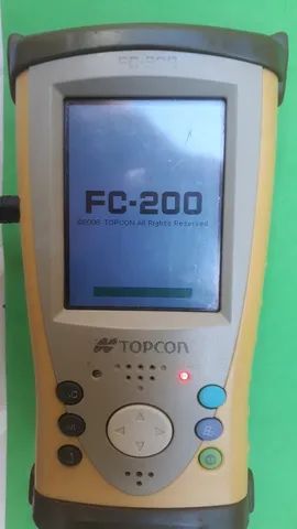 Display de coletora de dados para Gnss e rtk