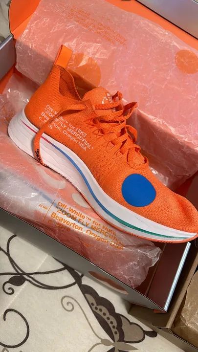 Tênis Off-White Nike Zoom Fly Mercurial - Calçados