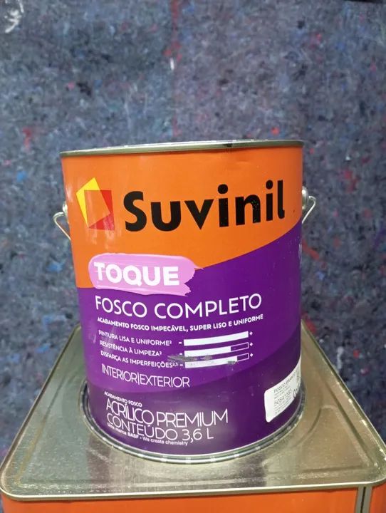 Kit Tinta Suvinil Fosco Completo + Massa Corrida - Foto 2