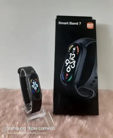 Relógio Inteligente Smartwatch Mi Band M7 (Várias Funções) - Garantia - Foto 4