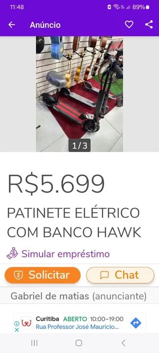 PATINETE ELÉTRICO MC P10 500 WTS - Foto 5