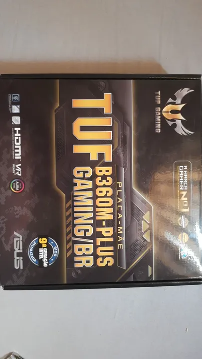 Kit I5 9400F com Asus TUF B360M-Plus Gaming/BR e 16GB de ram