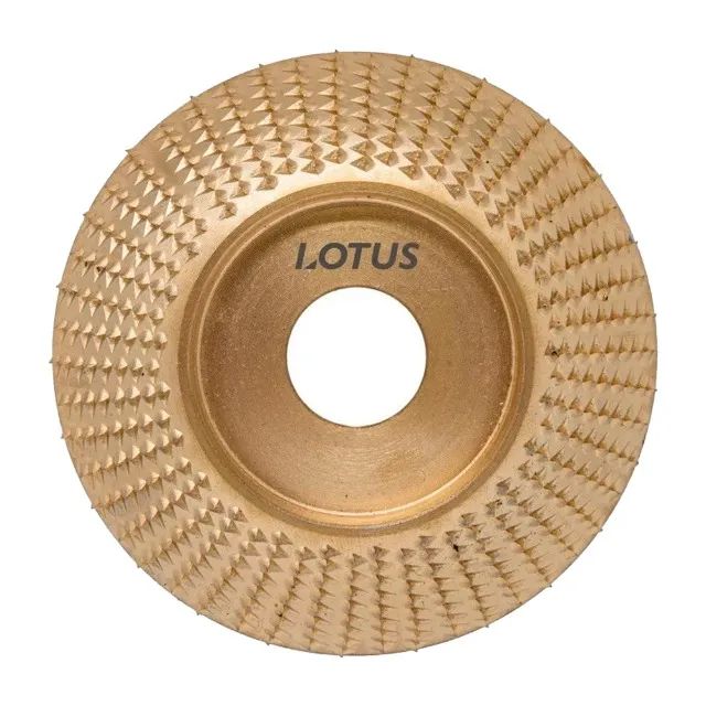 Disco Curvo de Desbaste em Madeira 100mm x 7/8'' Lotus 1841 - Foto 4