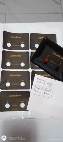 Gradiente master 100 ( 6 ADESIVADOS) - Foto 3