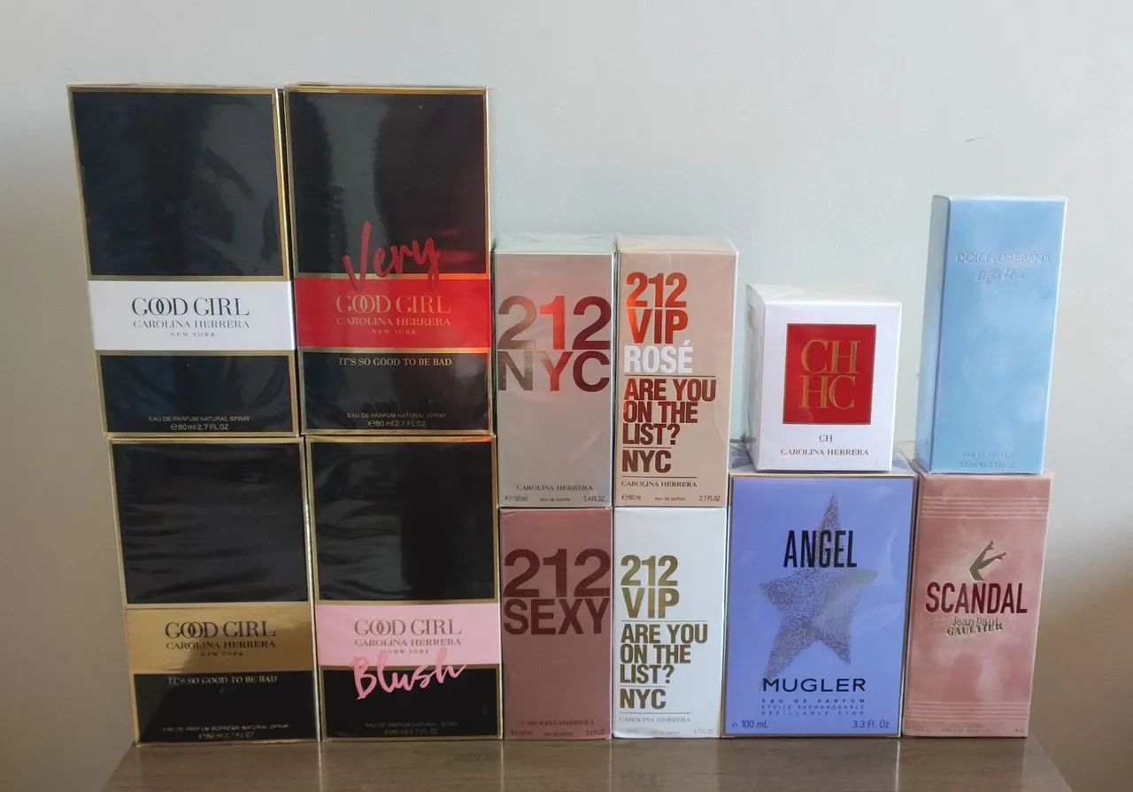 PERFUMES FEMININOS IMPORTADOS - 80 ML / 100 ML ( Original e Lacrado ) 