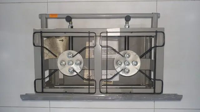 Fogão Ind 0006 2 Bocas Mesa Alta 280x530x800mm 112754 Albasan