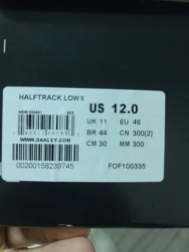 HALFTRACK LOW II OAKLEY NOVO ORIGINAL  - Foto 5